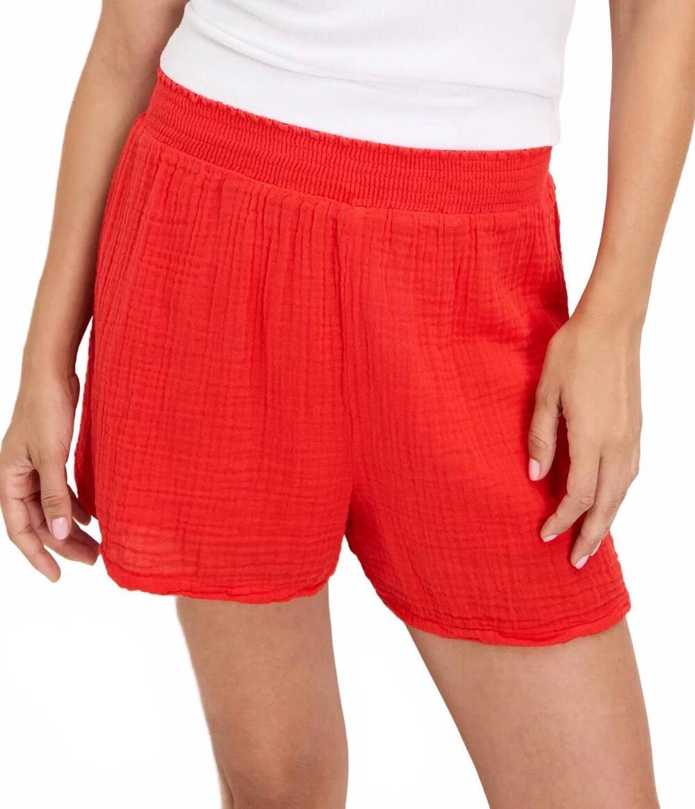 NEW MICHAEL STARS alva smocked short in samba
